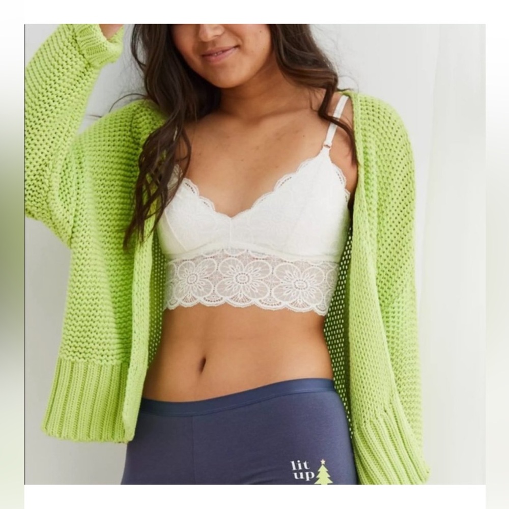 Aerie Women's Green Sweater